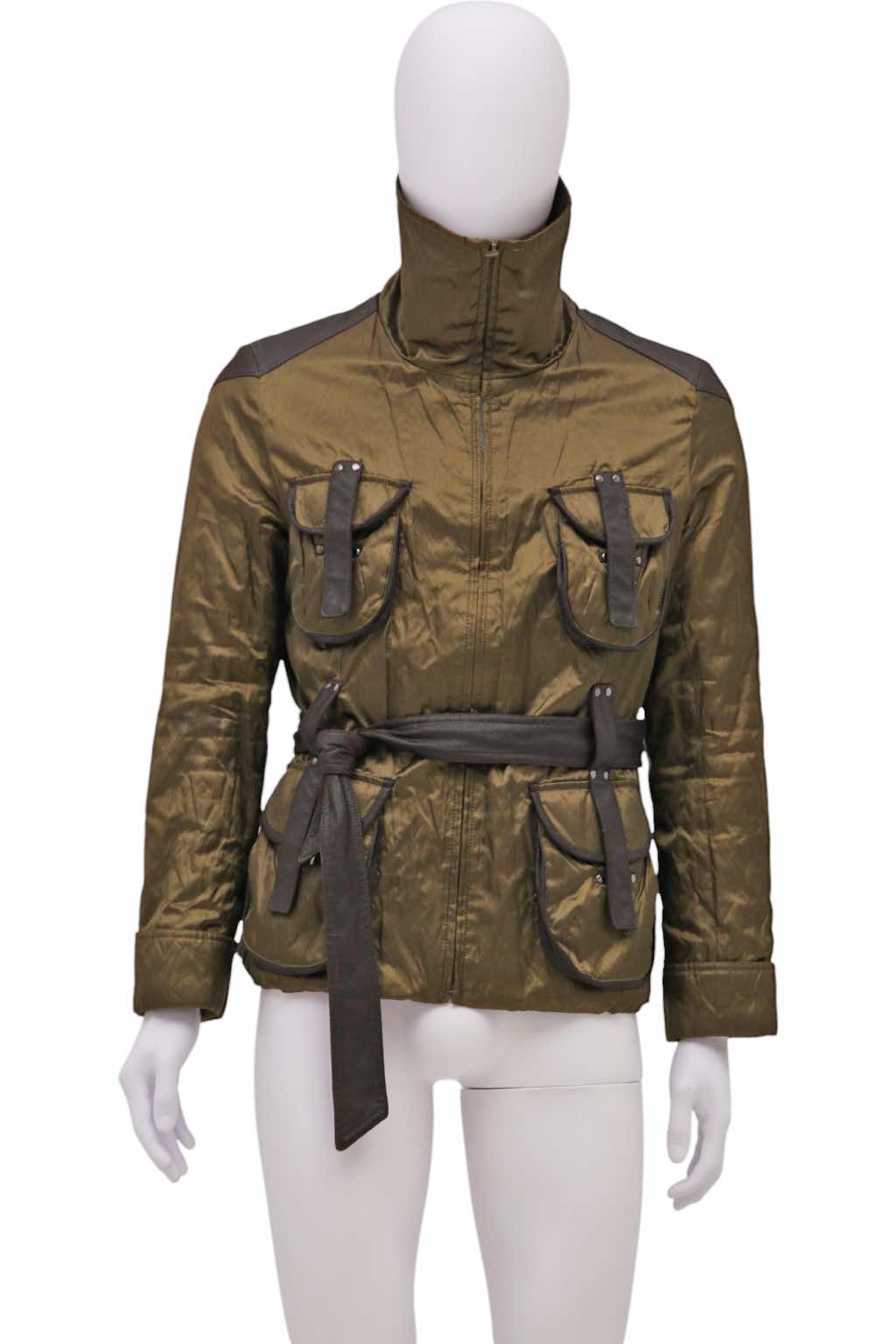 Balmain Multipocket Cargo Green Jacket