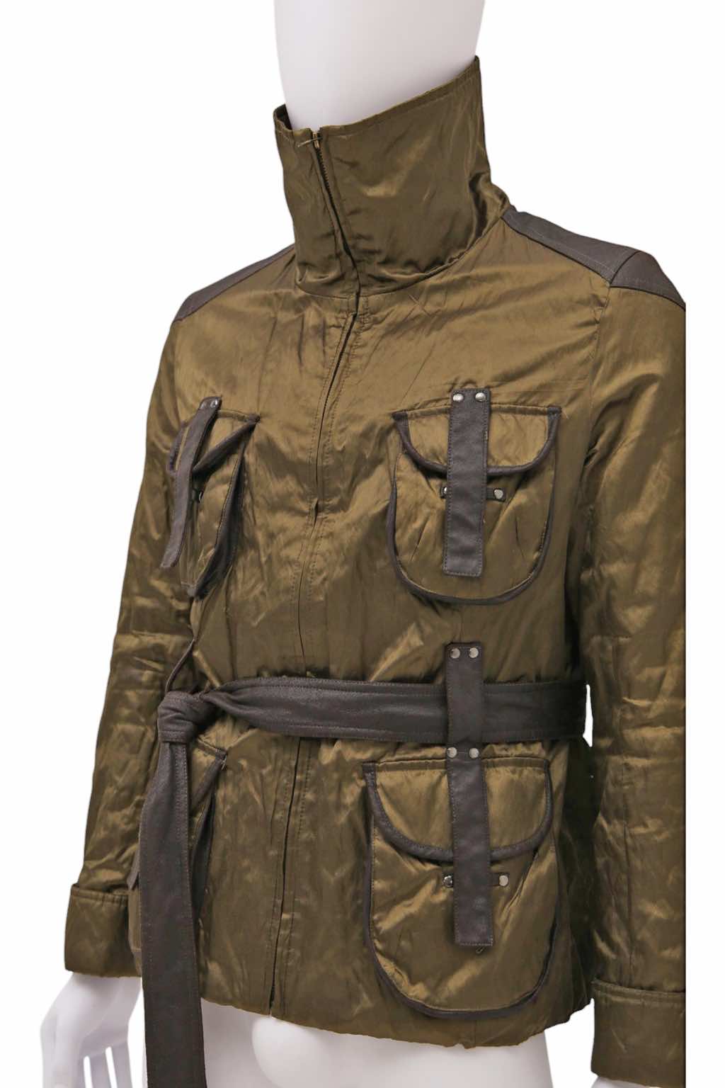 Balmain Multipocket Cargo Green Jacket - Detail 1