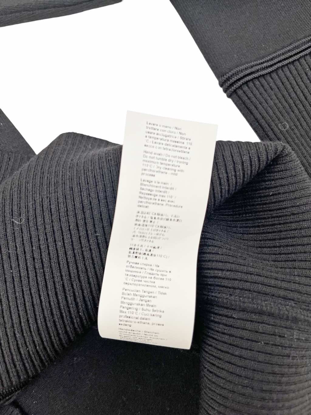 Roberto Cavalli Black Cut-Out Wool Longsleeve - Image 13