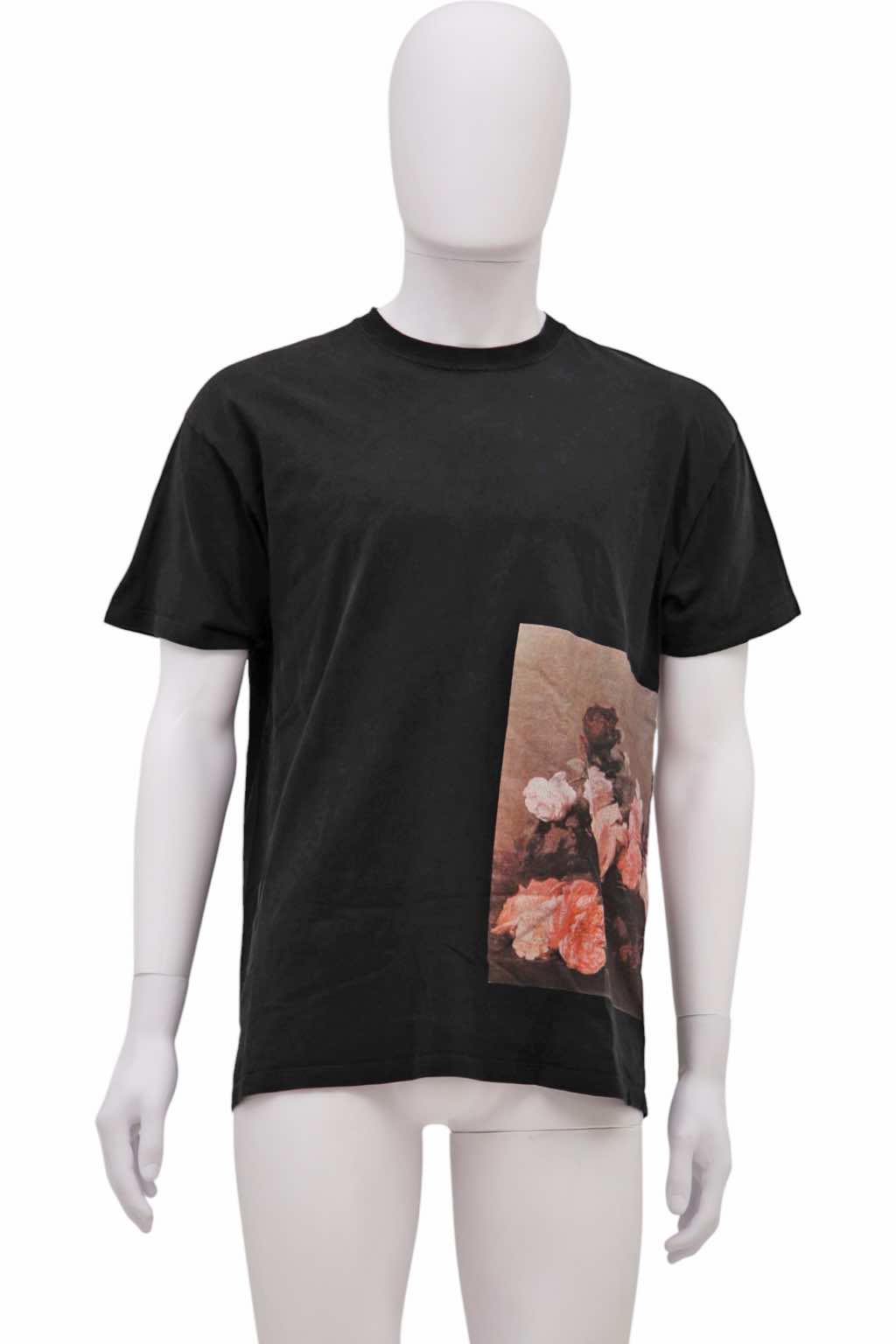 Raf Simons New Order Black Oversized Tee