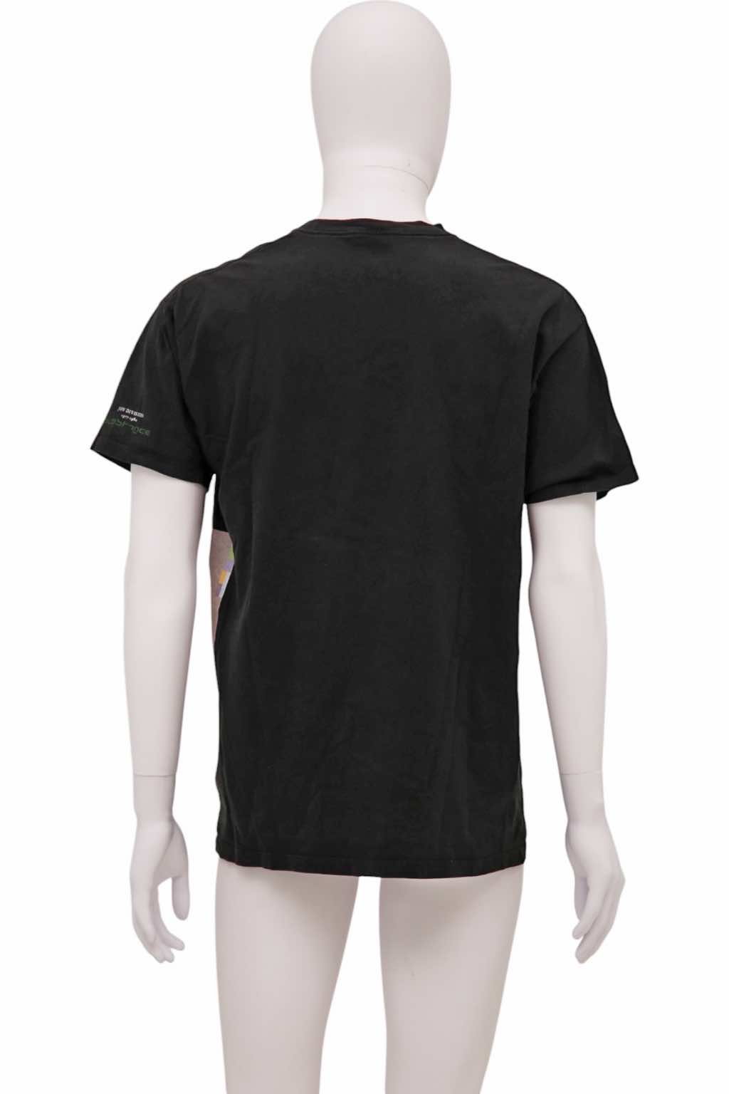 Raf Simons New Order Black Oversized Tee - Image 6