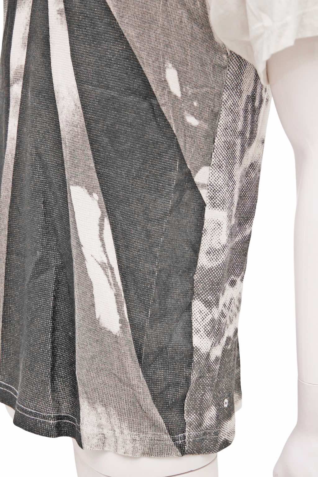 Raf Simons B/W Print Tee - Detail 2