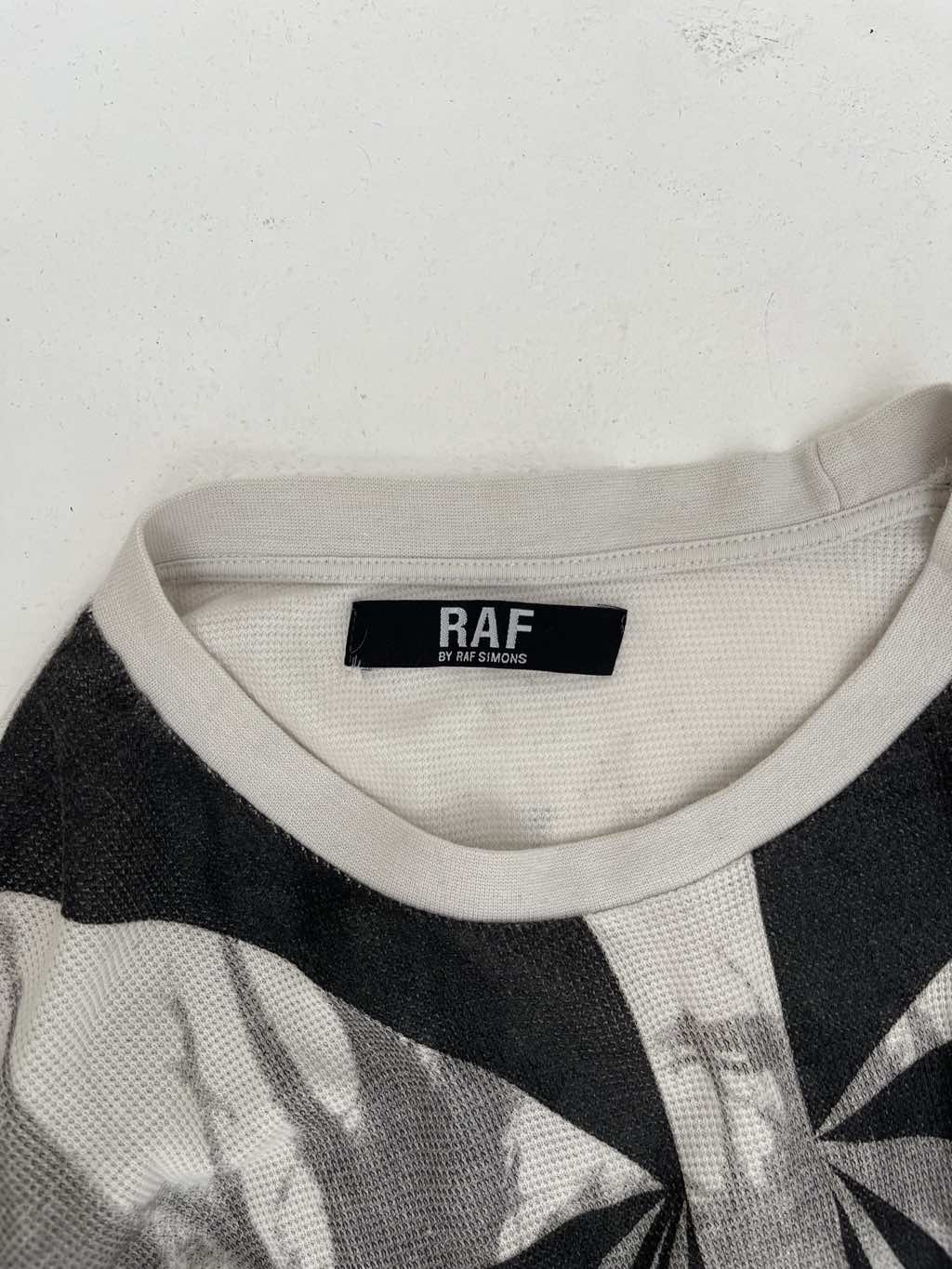 Raf Simons B/W Print Tee - Image 11