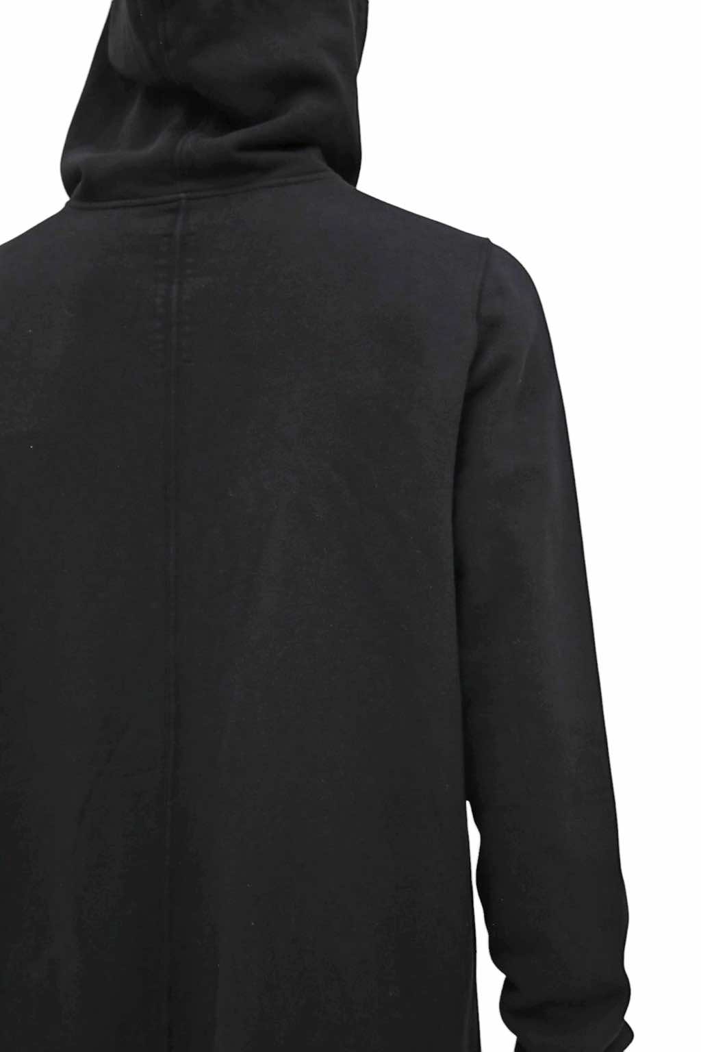 Rick Owens Black Oyster Hoodie - Detail 1