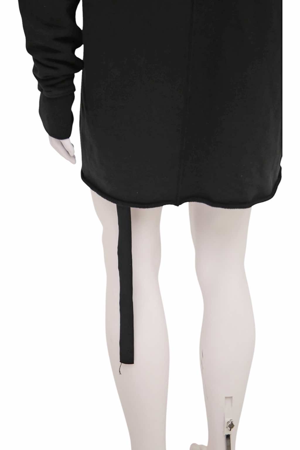 Rick Owens Black Oyster Hoodie - Detail 2