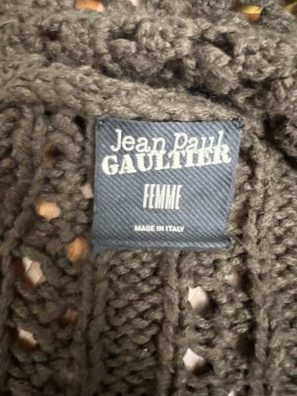 Jean Paul Gaultier Knitted Brown Cardigan - Image 11
