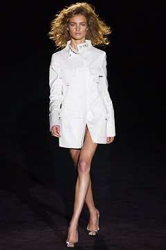 Gucci Multipocket White Coat - Back view