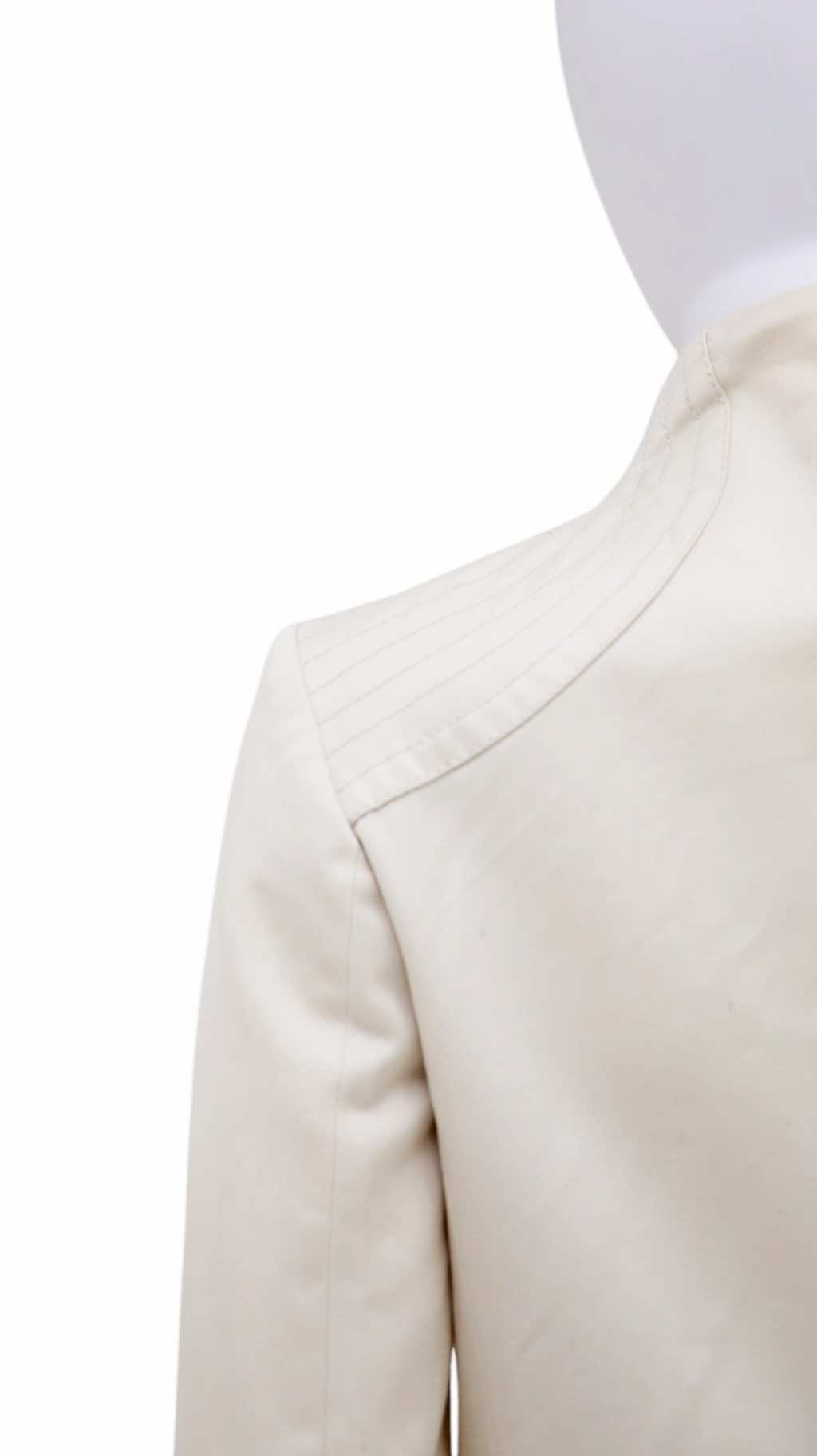 Gucci Multipocket White Coat - Image 12