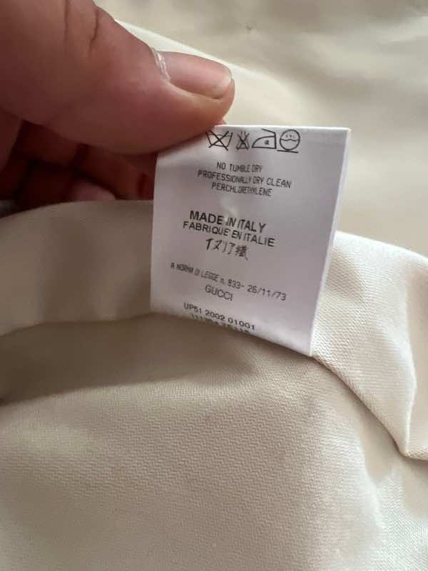 Gucci Multipocket White Coat - Image 17