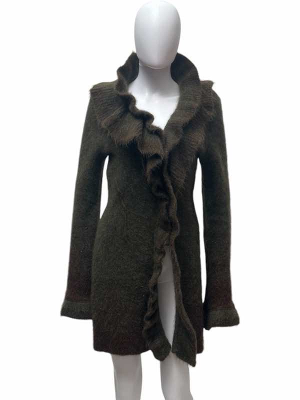 Roberto Cavalli Knitted Wool Coat
