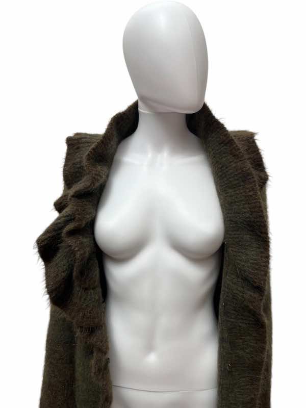 Roberto Cavalli Knitted Wool Coat - Side view