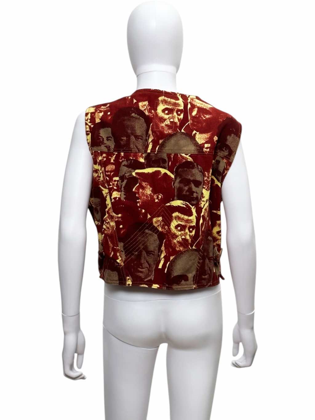 Jean Paul Gaultier Gilet "Faces" - 4