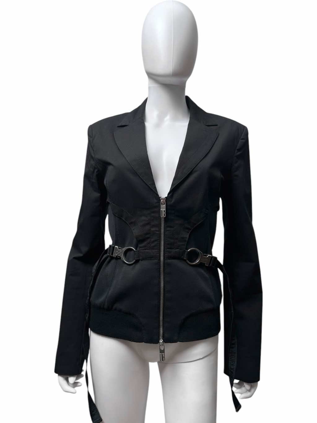 Dirk Bikkembergs Black Utility Blazer