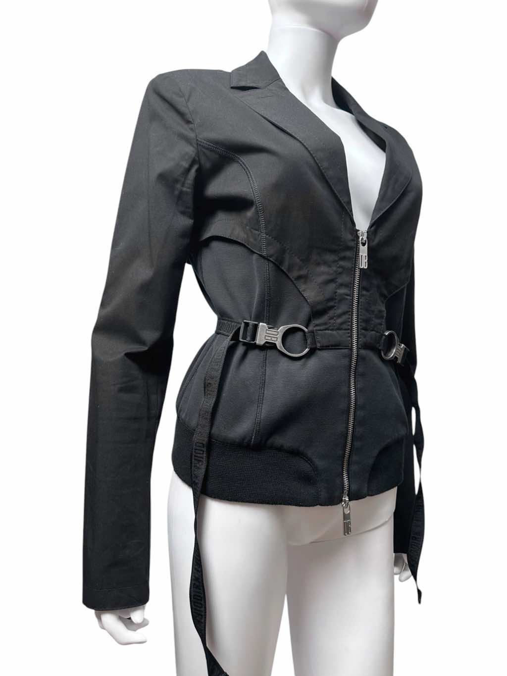 Dirk Bikkembergs Black Utility Blazer - Detail 1