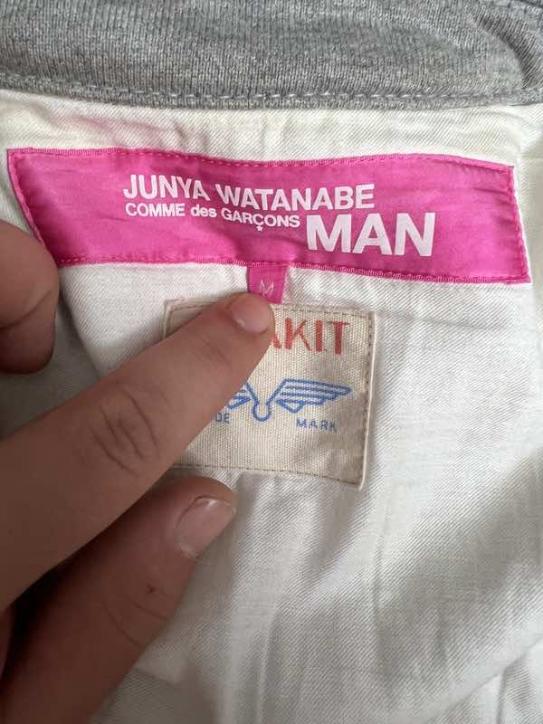 Junya Watanabe Studded Grey Biker Jacket - Image 13