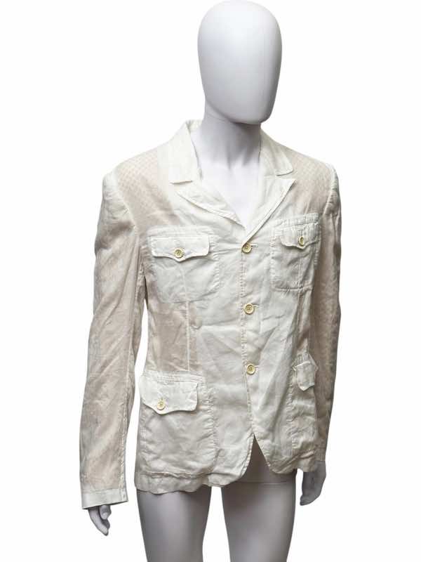 Junya Watanabe Multipocket White Jacket - Back view