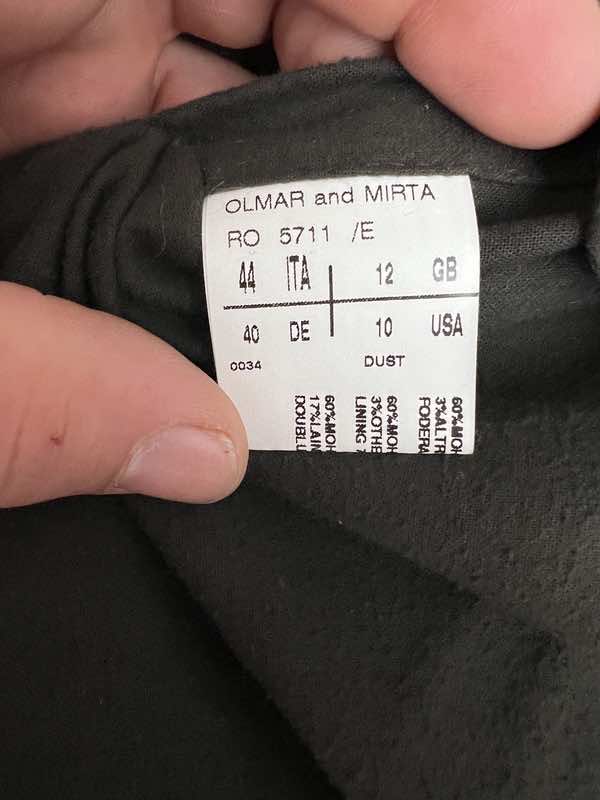 Rick Owens Green Alpaca Lambskin Jacket - Image 12