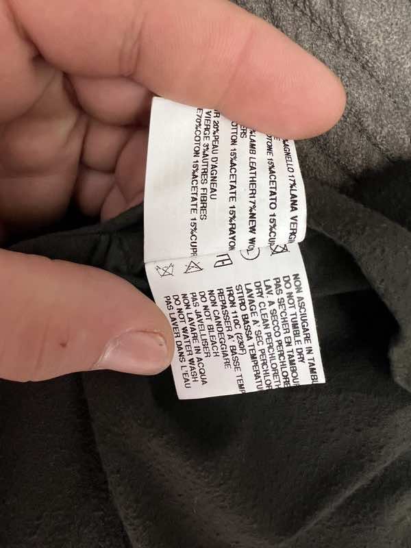 Rick Owens Green Alpaca Lambskin Jacket - Image 13