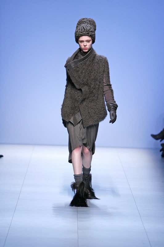 Rick Owens Green Alpaca Lambskin Jacket - Image 14