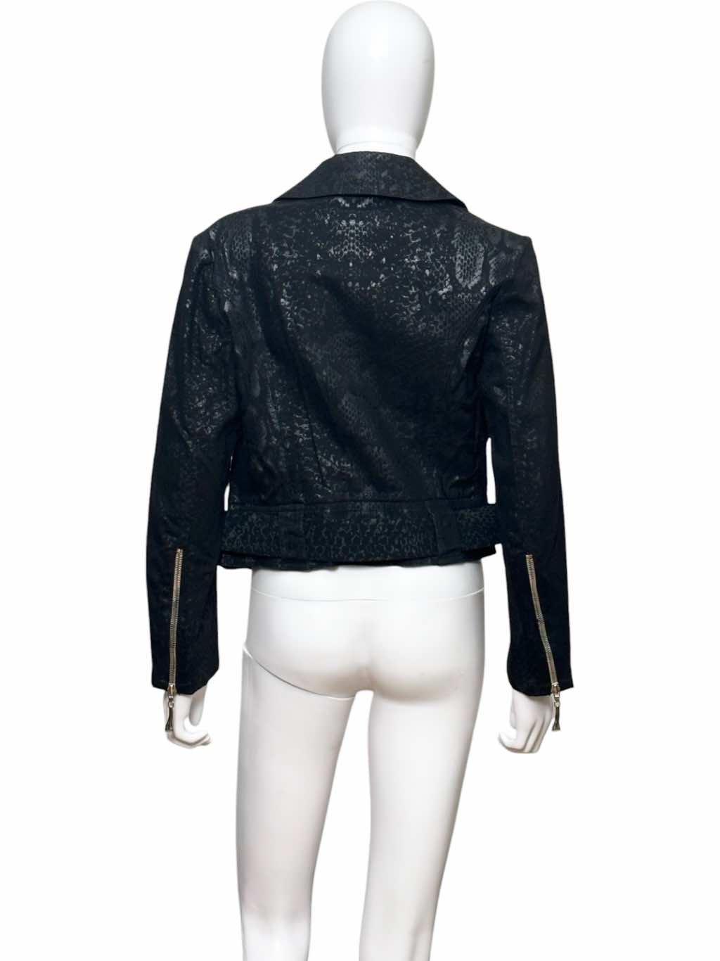 Roberto Cavalli Python Asymmetrical Zipped Jacket - Image 6