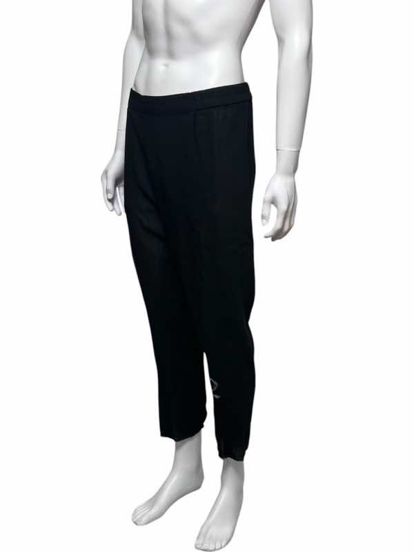 Ann Demeulemeester Forever Kids Black Pants - Back view