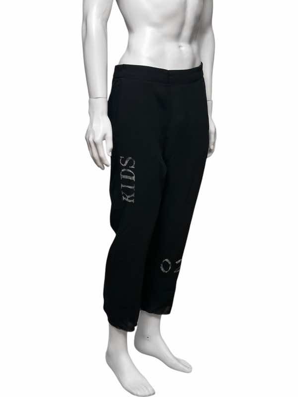 Ann Demeulemeester Forever Kids Black Pants - 4