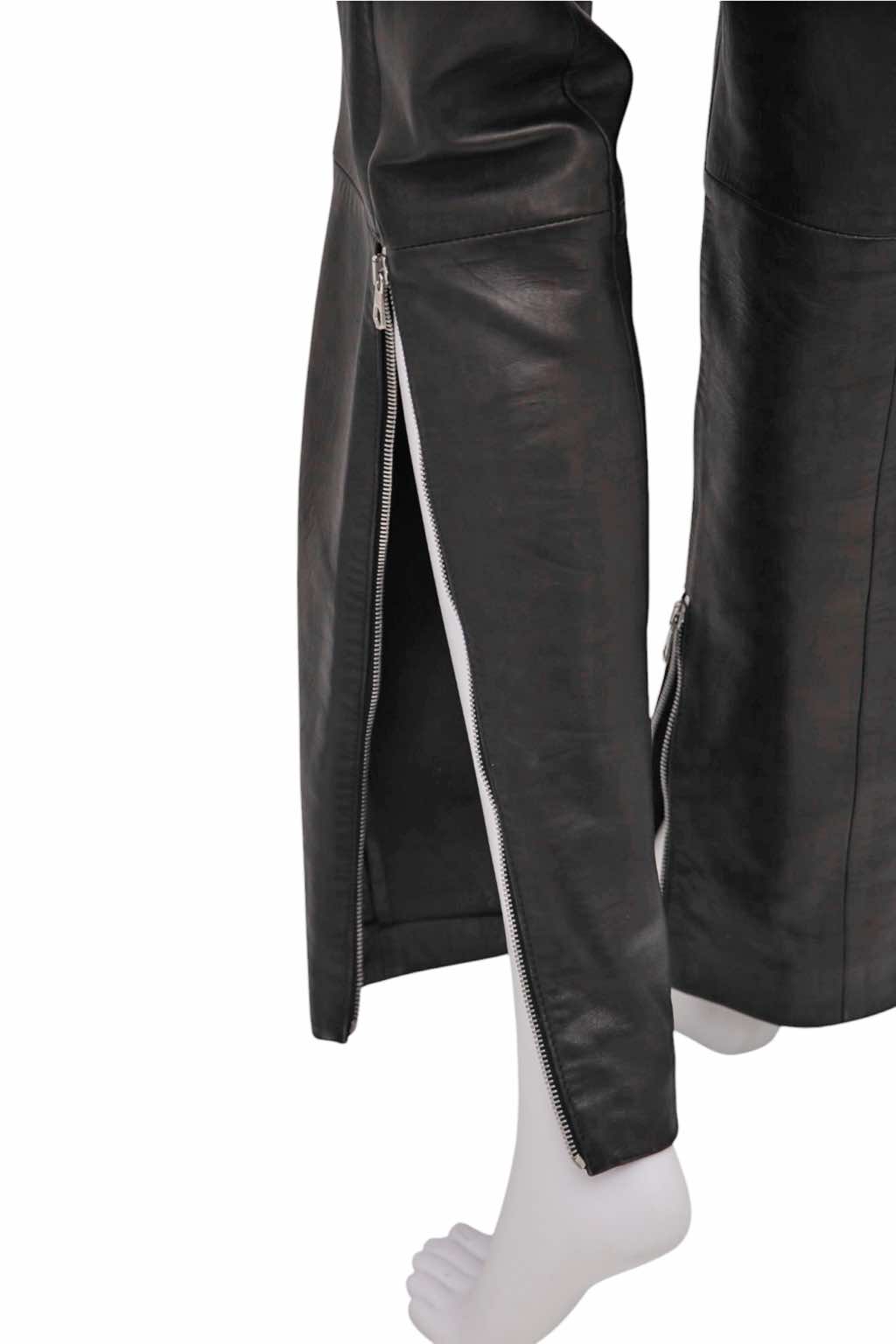 Dolce & Gabbana Bondage Belted Leather Pants - Image 12