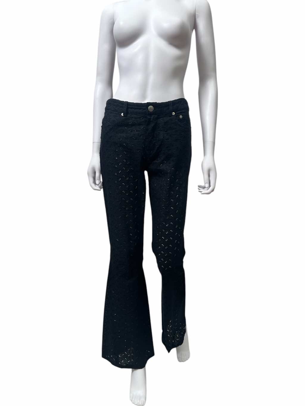John Galliano Bootcut Black Pants