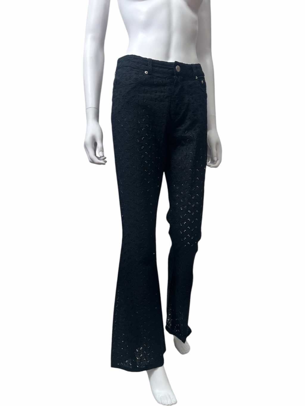 John Galliano Bootcut Black Pants - 4