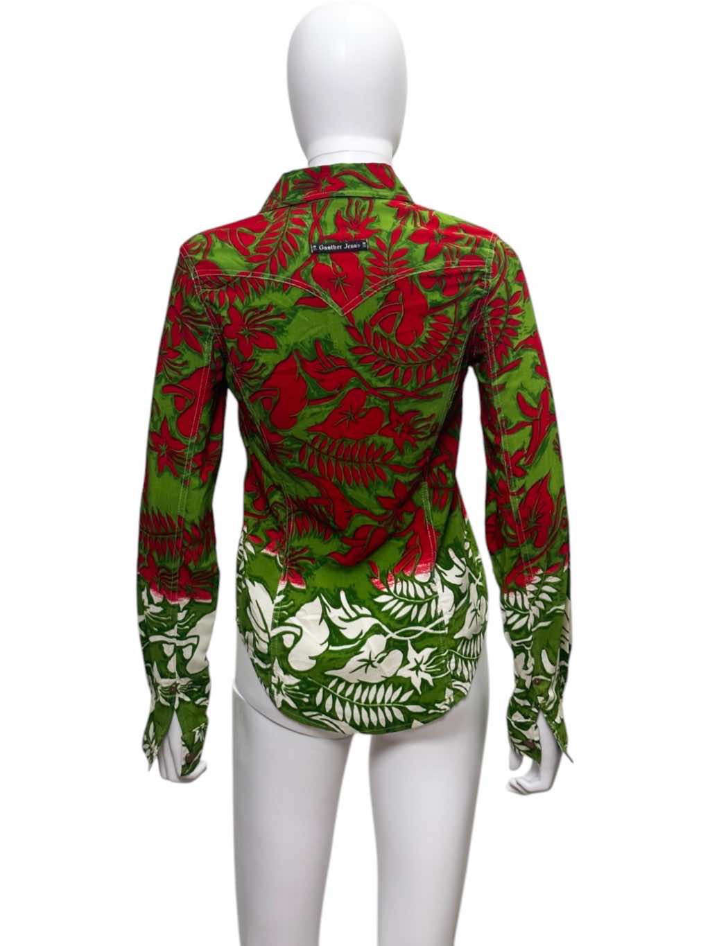 Jean Paul Gaultier Graphic Print Button Up Shirt - Image 6