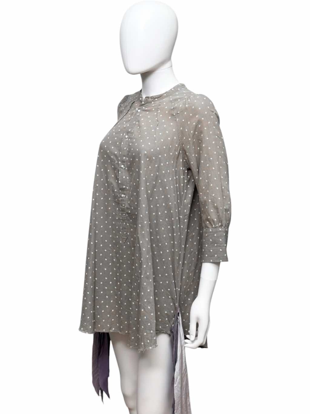 Undercover Pois Fringe Shirt - Back view