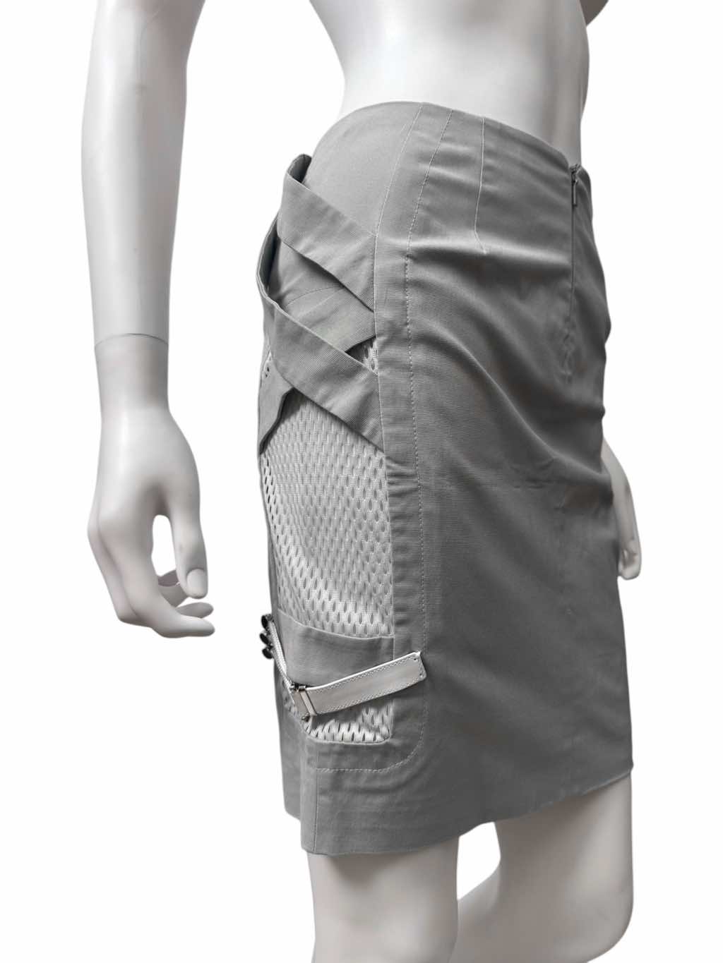 Gucci Bondage Grey Skirt - Detail 1