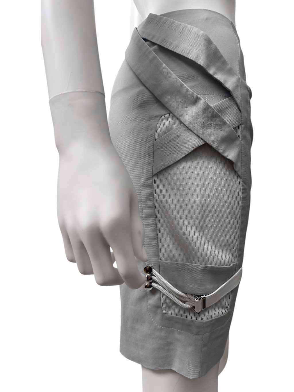 Gucci Bondage Grey Skirt - Detail 2