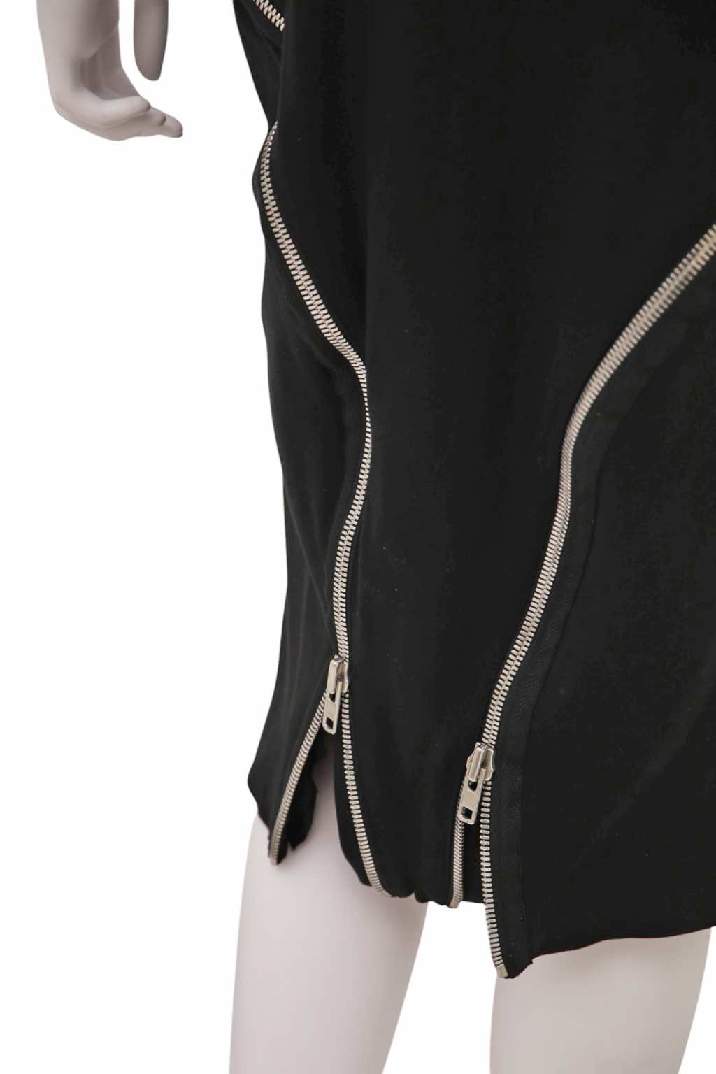 Maison Martin Margiela Curved Zip Up Skirt - Image 10