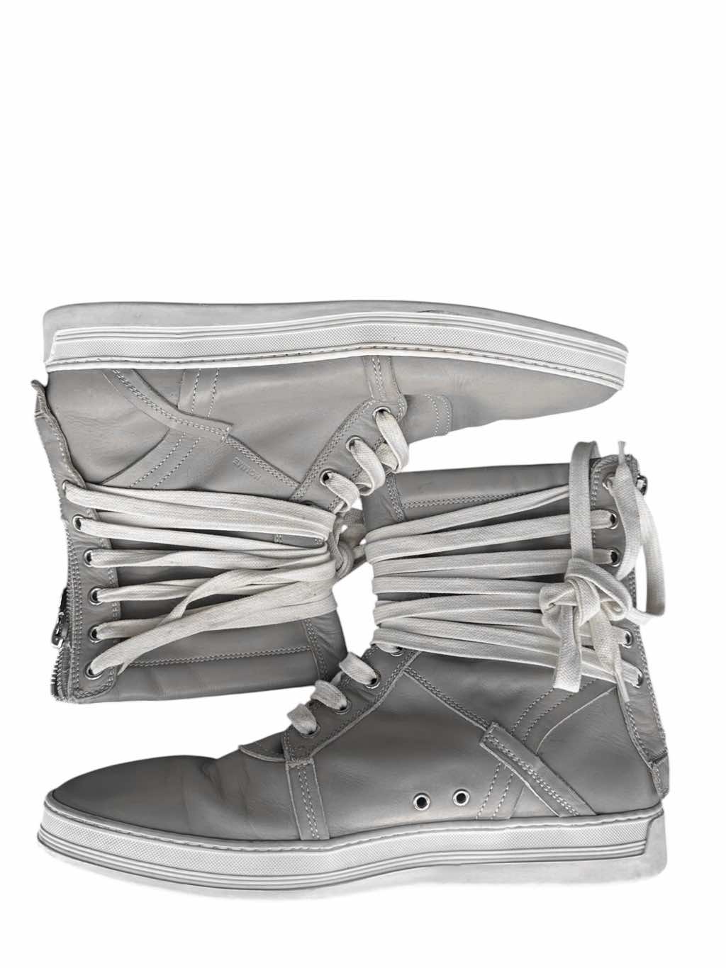 Dior Homme Laced Zip Up Sneakers - Image 6