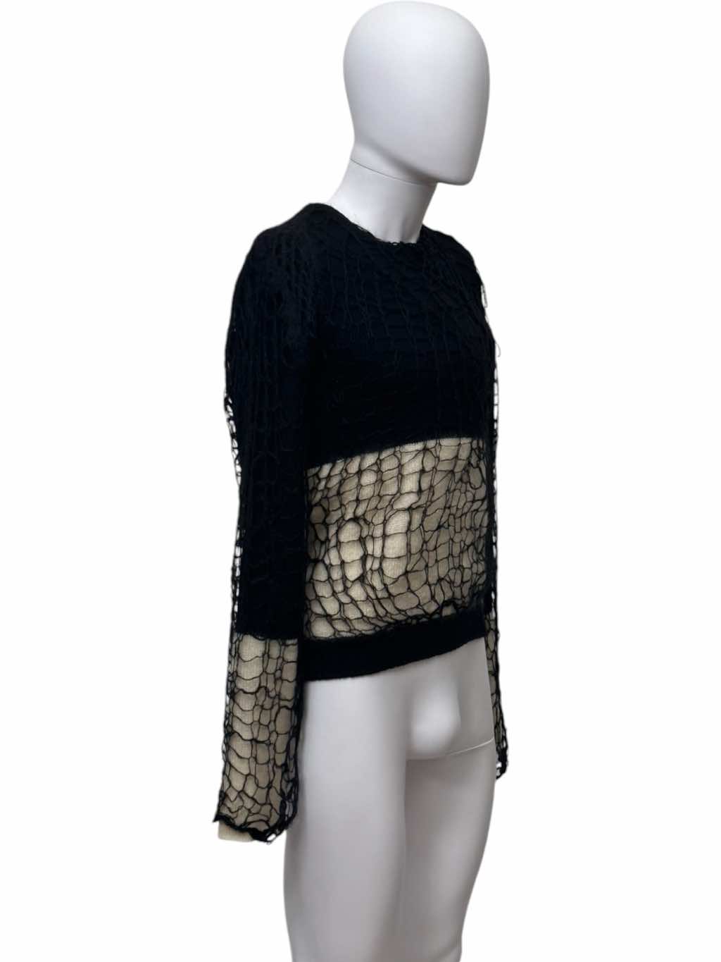 Balenciaga Black White Knitted Sweater - 4