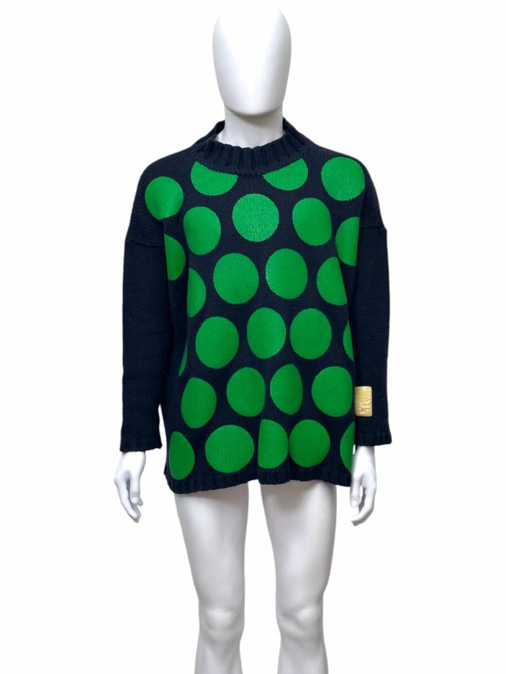 Walter Van Beirendonck Giant Pois Knitted Sweater