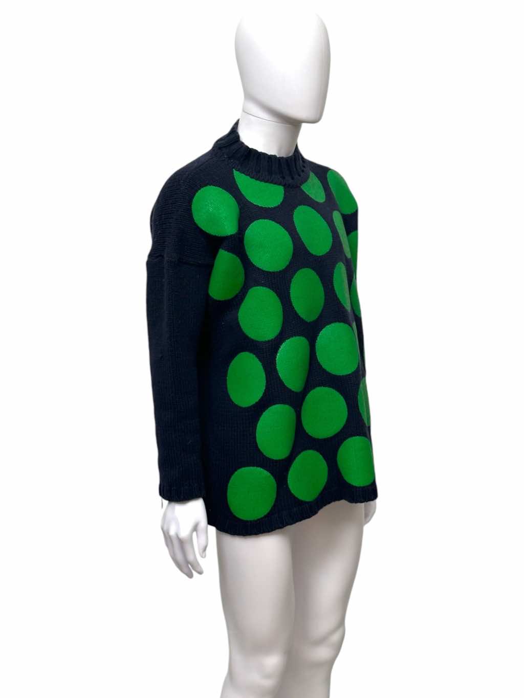 Walter Van Beirendonck Giant Pois Knitted Sweater - Side view