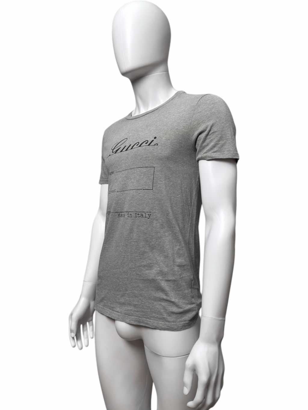 Gucci Grey "Identity" Tee - 4