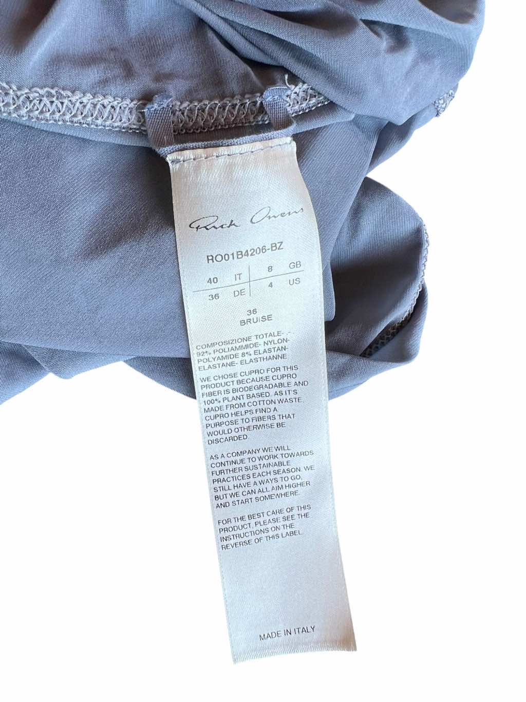 Rick Owens Asymmetric  - Detail 1