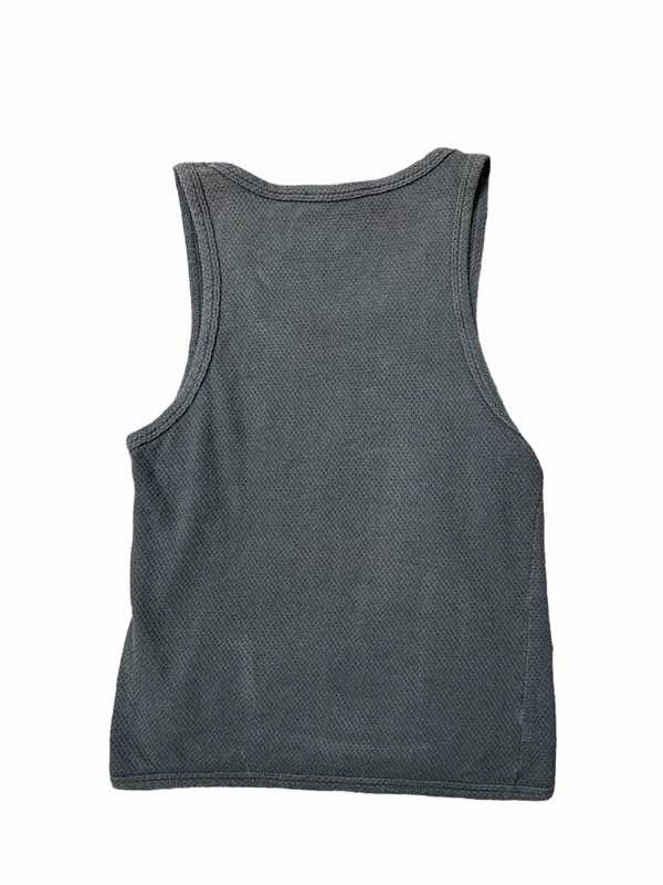 Raf Simons Honeycomb Black Tank Top - Image 6