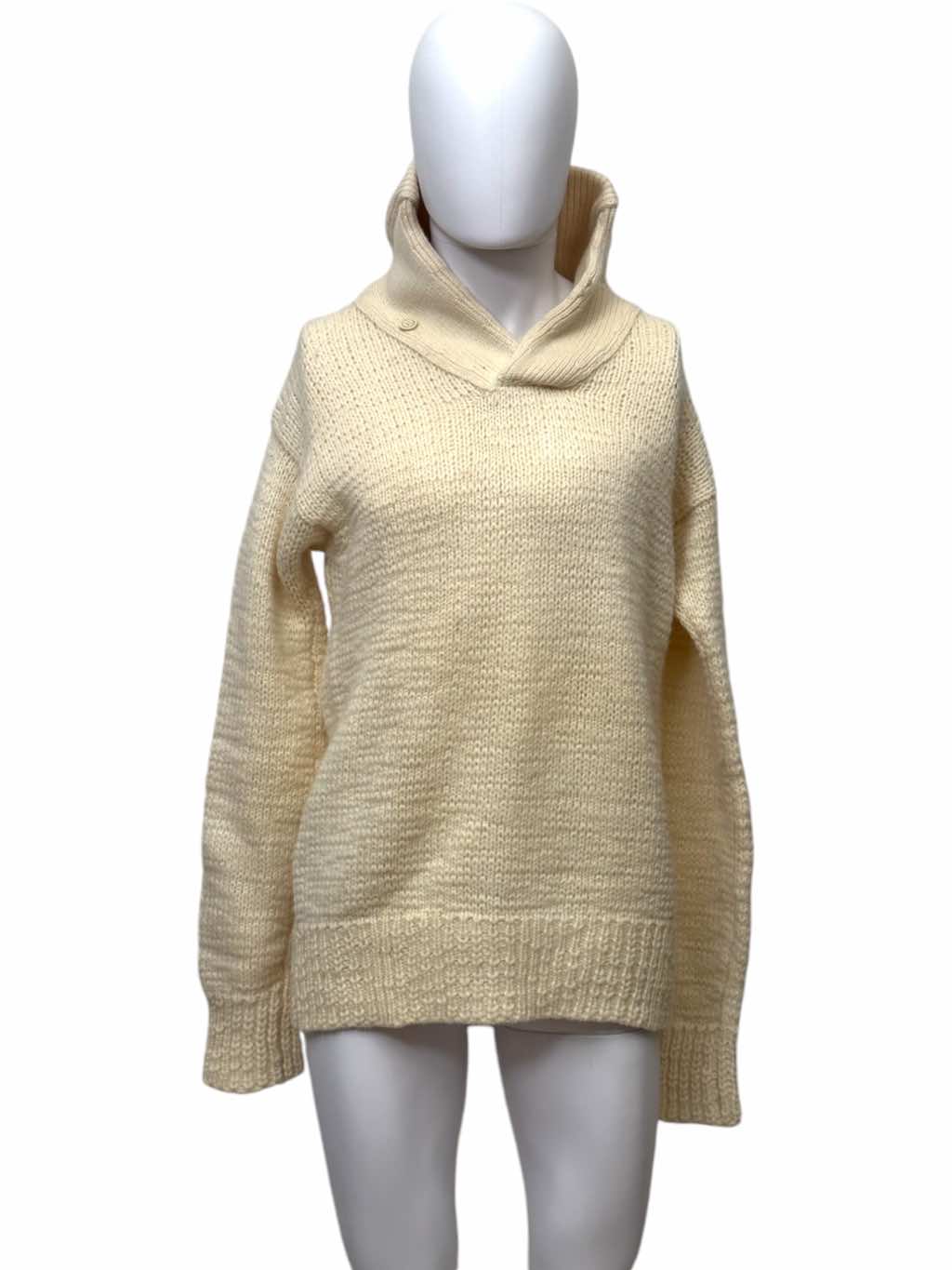 Maison Martin Margiela Knitted White Turtleneck