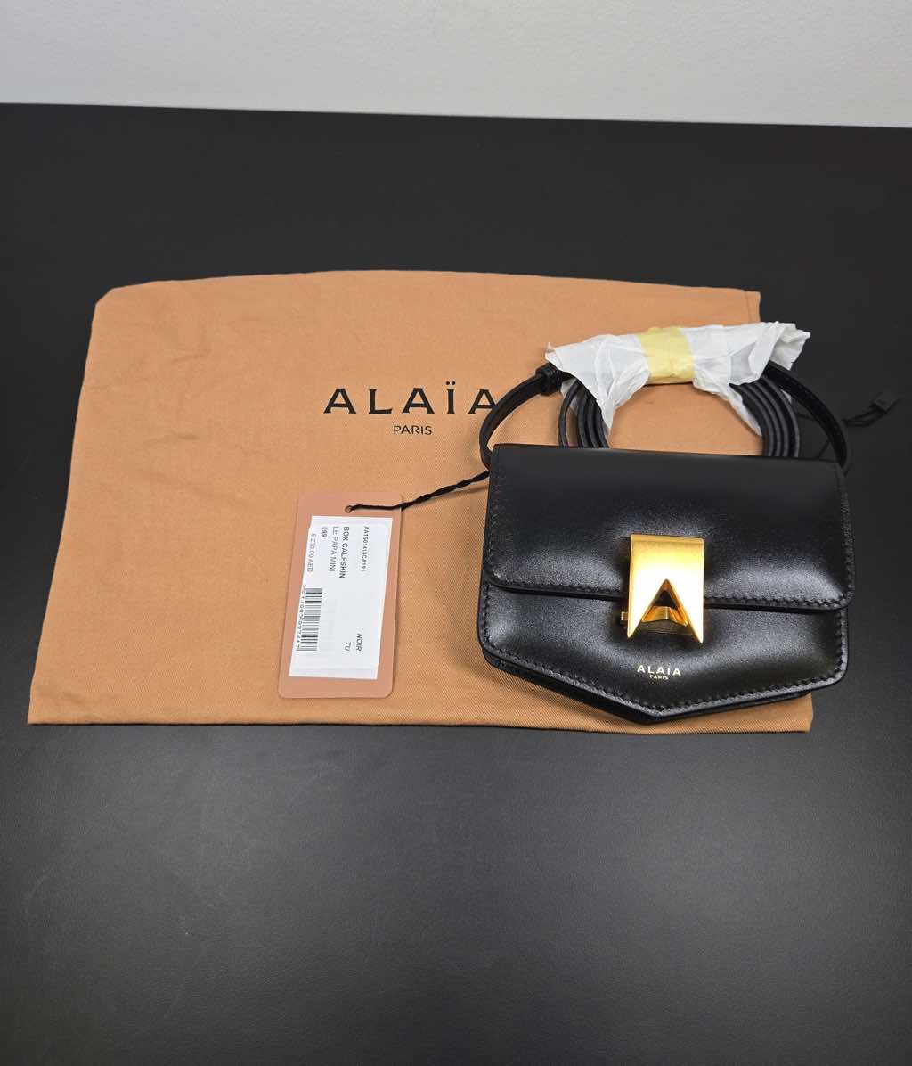 Alaïa Le Papa Mini leather shoulder bag - Detail 2