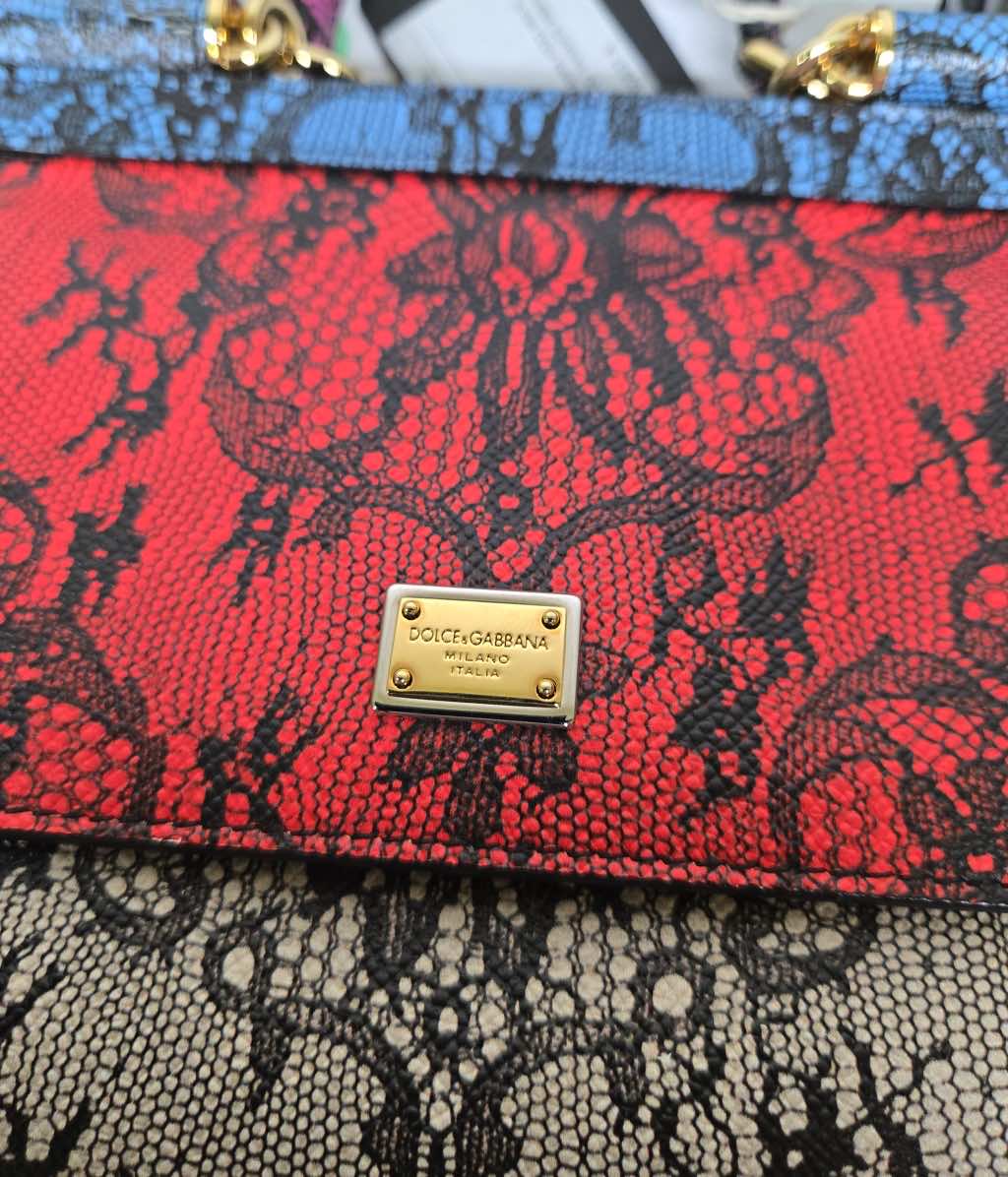 Dolce & Gabbana Sicily leather handbag - Side view