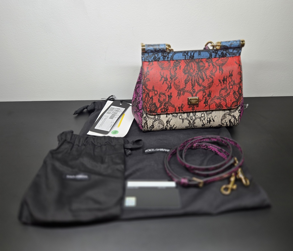 Dolce & Gabbana Sicily leather handbag - Image 11