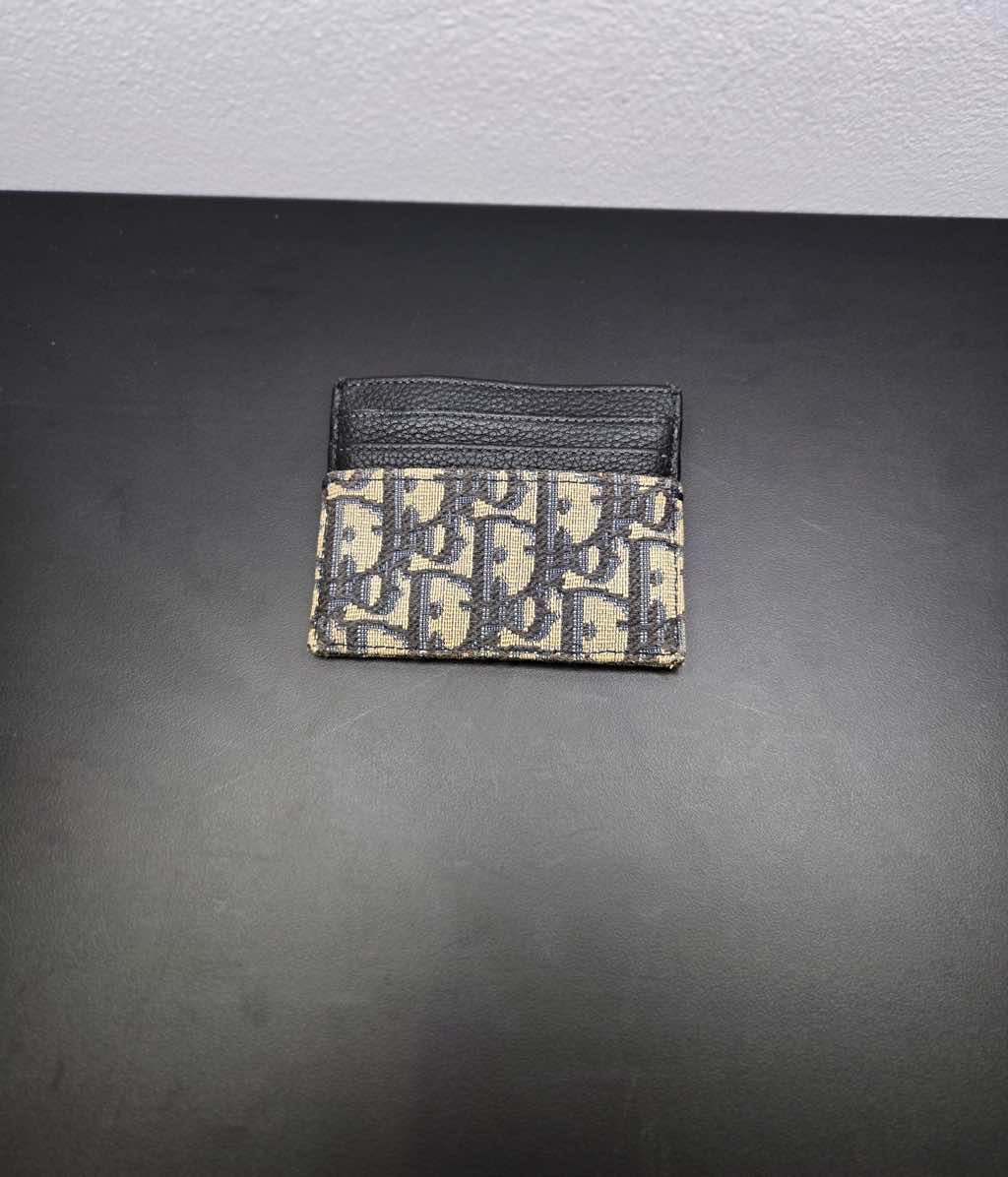 Dior Jacquard with Black Grained Calfskin - Back view