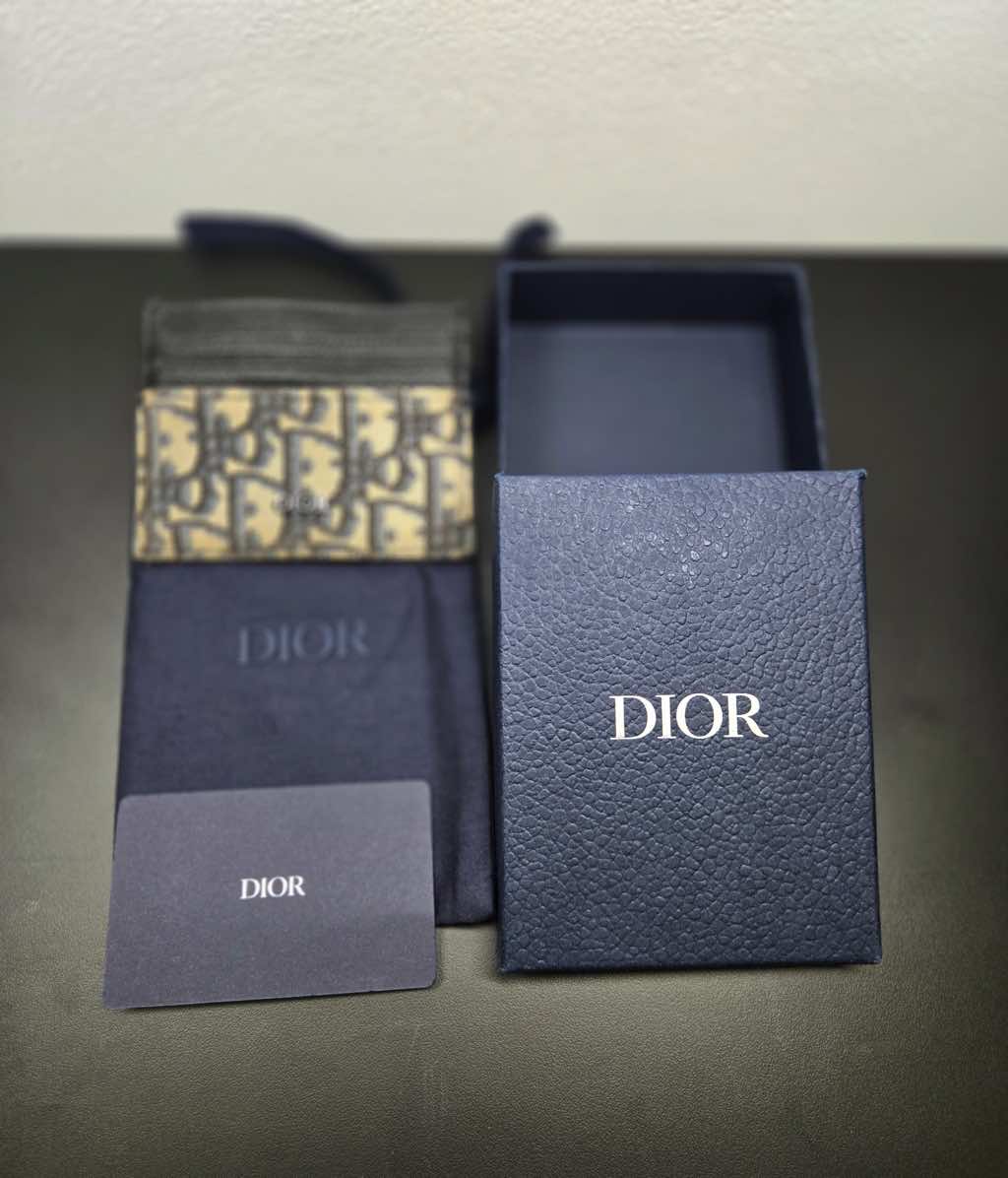 Dior Jacquard with Black Grained Calfskin - Image 6
