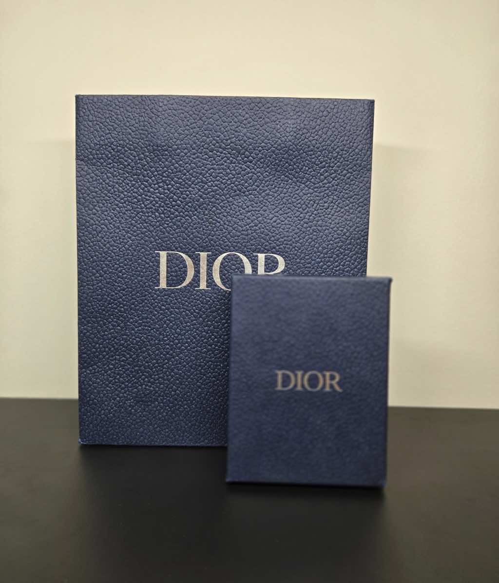 Dior Jacquard with Black Grained Calfskin - 4