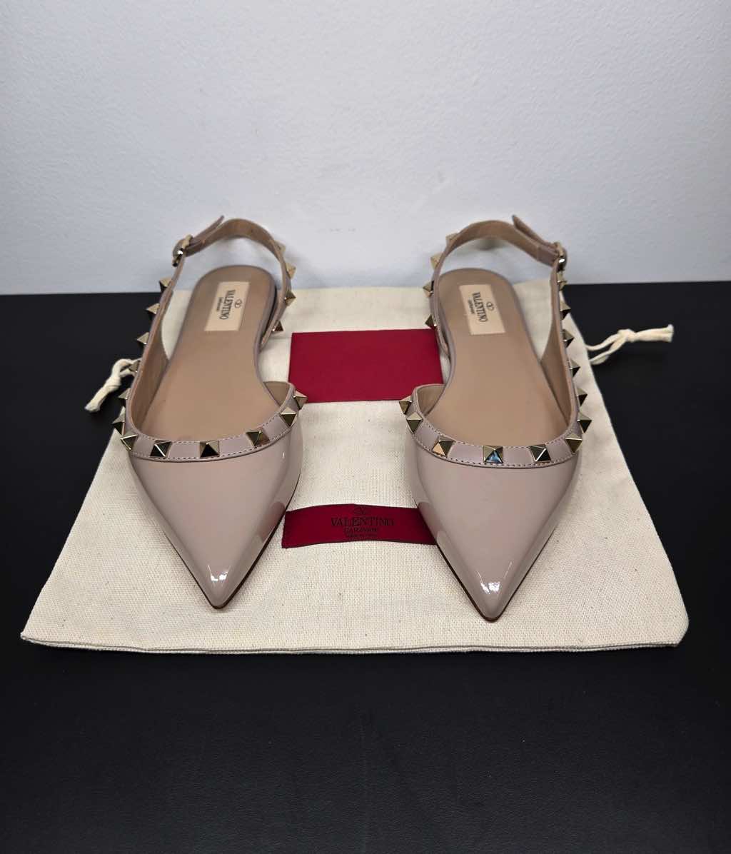 Valentino Rockstud Pointed Toe Slingback - Detail 2