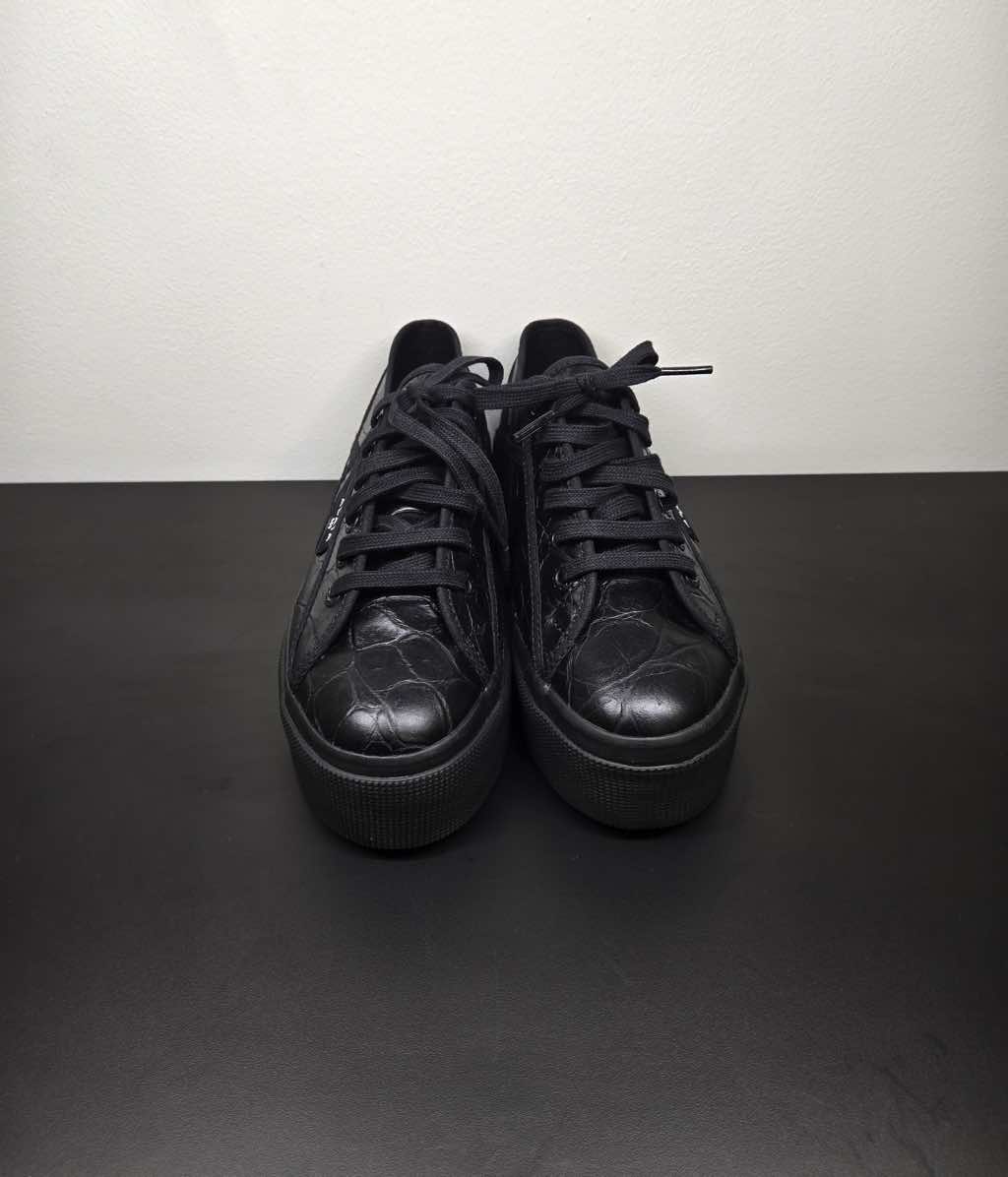 Alaïa Sneakers collaboration with Superga - Back view